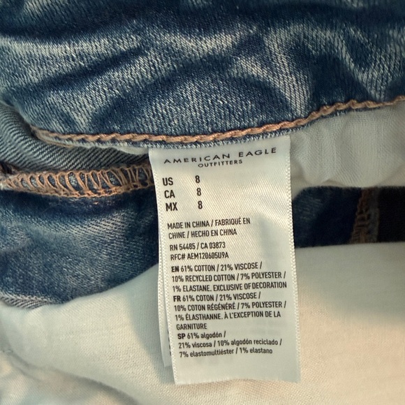 American Eagle high rise shortie size 8 - Picture 4 of 4